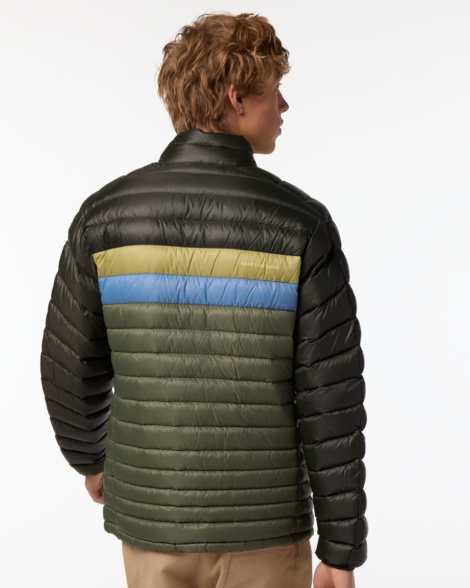 Fuego Down Jacket - Men's, Woods/Fatigue, Model Maximus