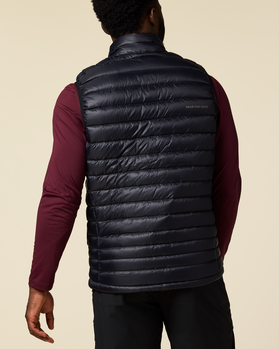 Fuego Down Vest - Men's, Cotopaxi Black, Model Kirk