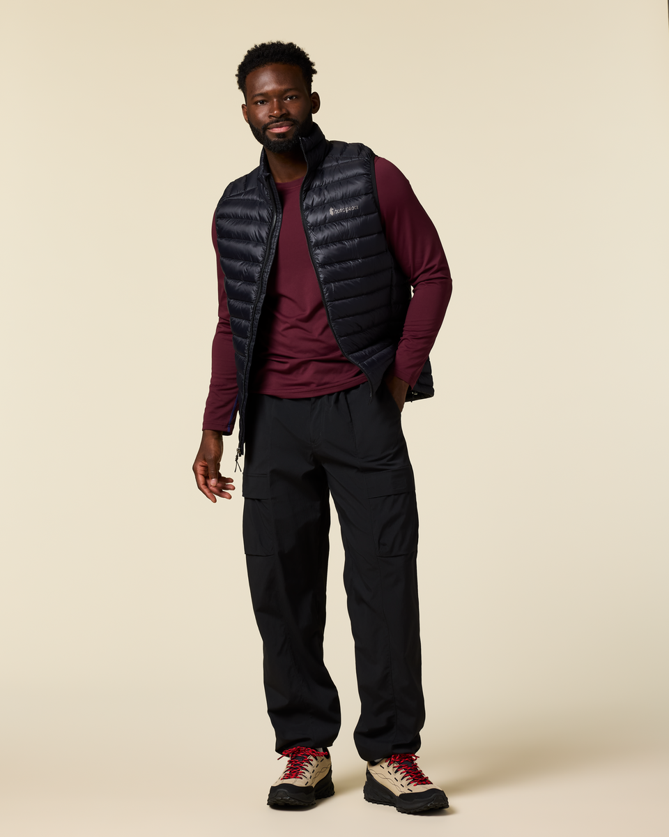Fuego Down Vest - Men's, Cotopaxi Black, Model Kirk