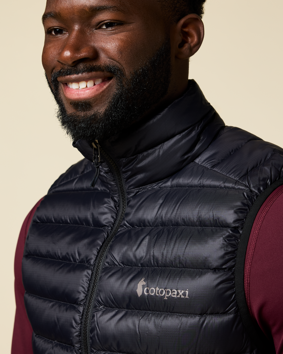 Fuego Down Vest - Men's, Cotopaxi Black, Model Kirk