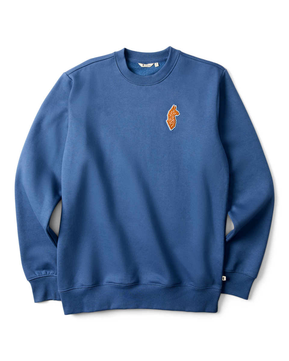 Lava Llama Crew Sweatshirt - Men's, Deep Sea