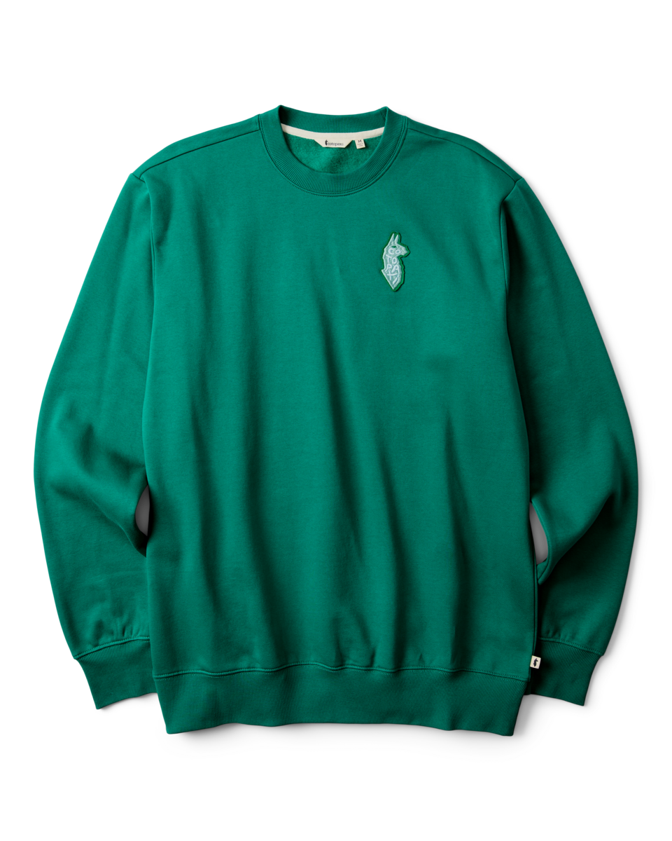 Lava Llama Crew Sweatshirt - Men's, Malachite