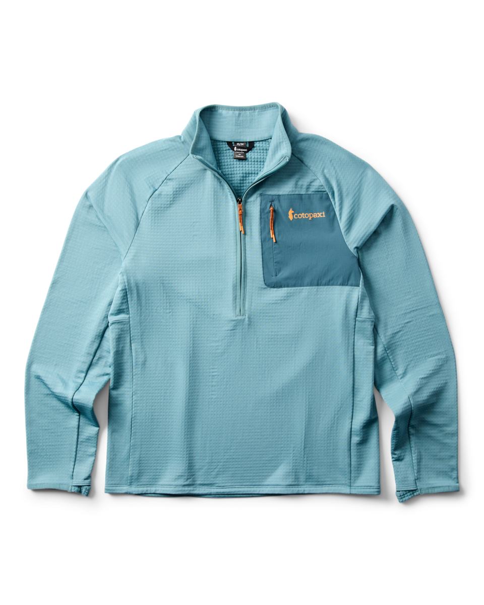Otero Fleece Half-Zip Pullover - Men's, Everglade