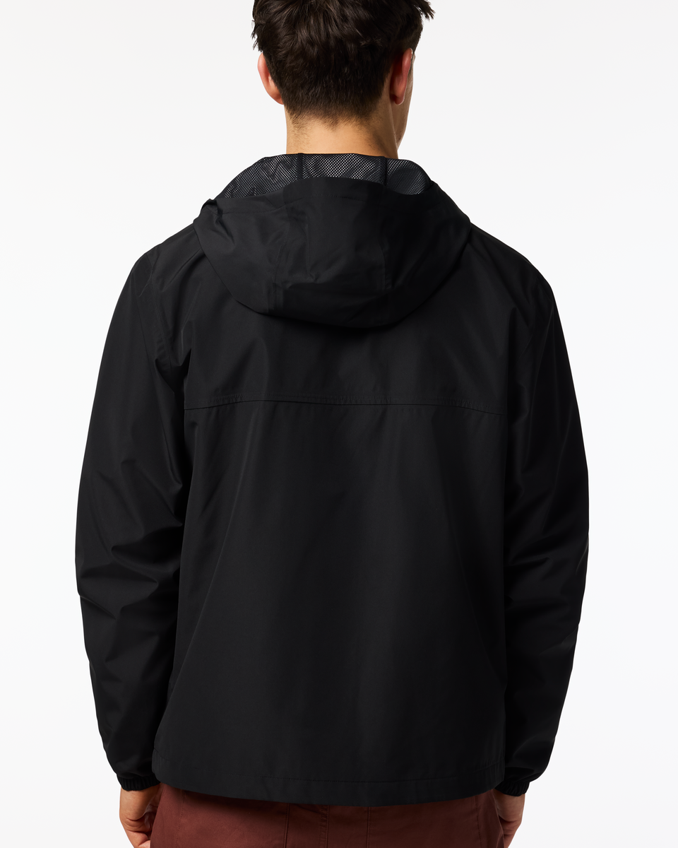 Rayu Rain Jacket - Men's, Cotopaxi Black, Model Kellan