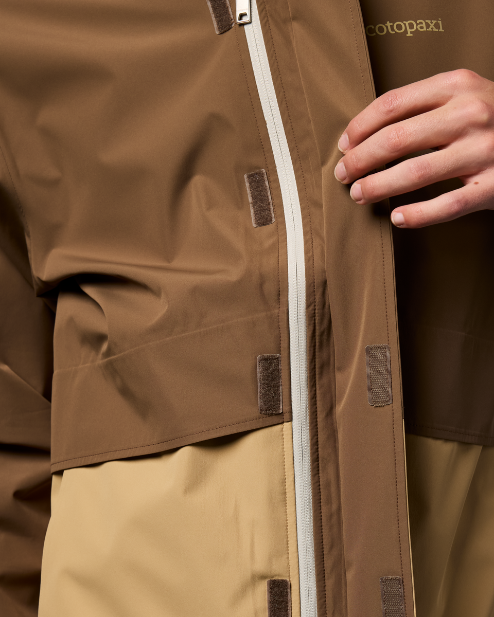 Rayu Rain Jacket - Men's, Dune/Khaki, Model Maximus