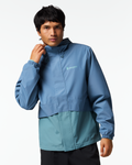 Rayu Rain Jacket - Men's, Steel Blue/Everglade, Model Christian