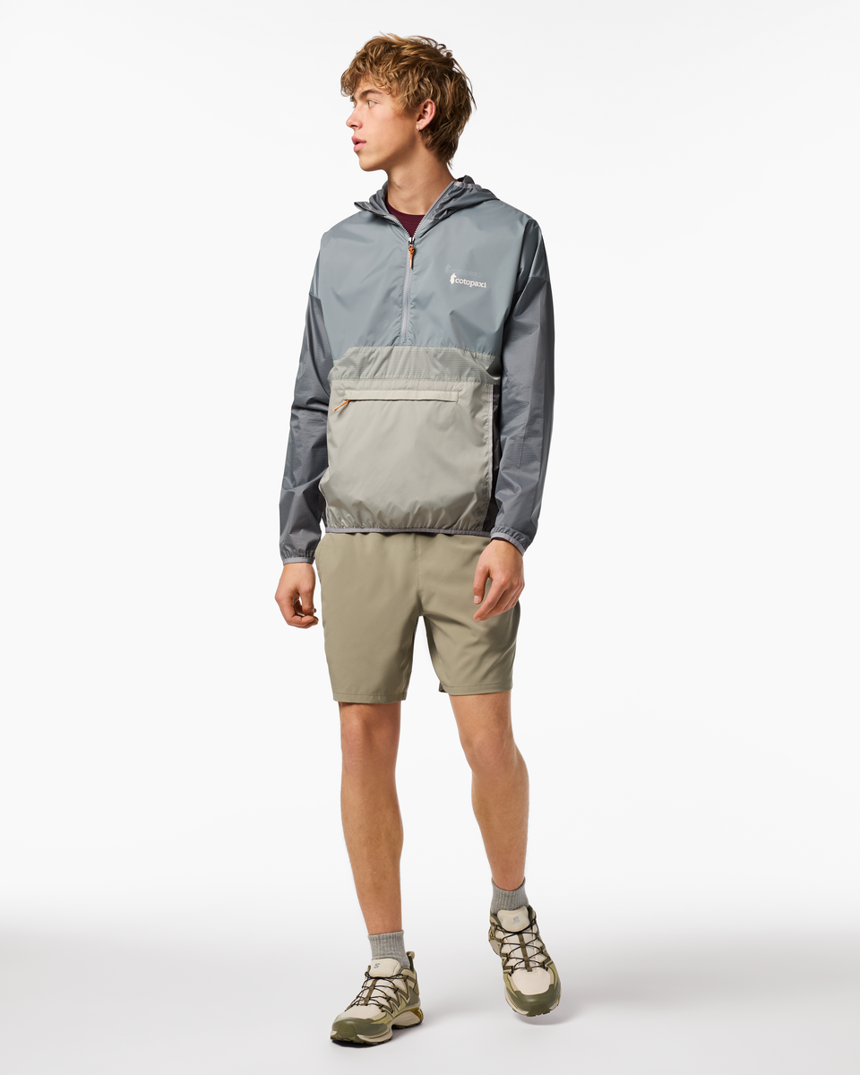 Teca Half-Zip Windbreaker - Men's, Storm Clouds, Model Maximus