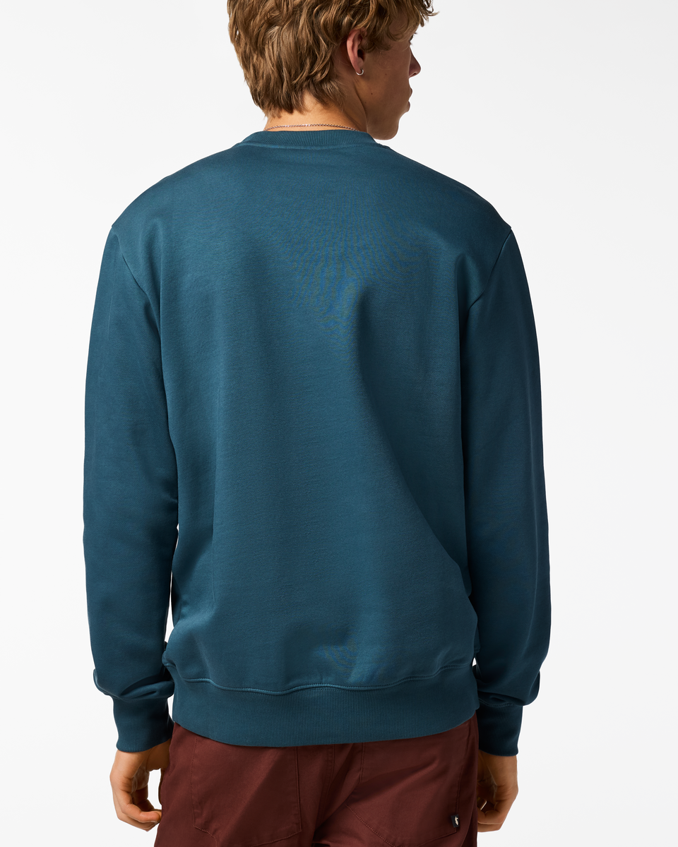 Trail To Sea Crew Sweatshirt - Men's, Ocean, Model Maximus
