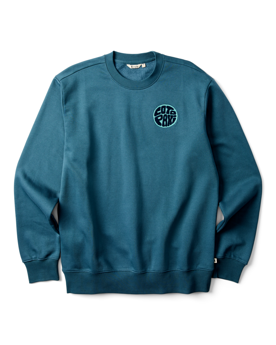 Trail To Sea Crew Sweatshirt - Men's, Ocean
