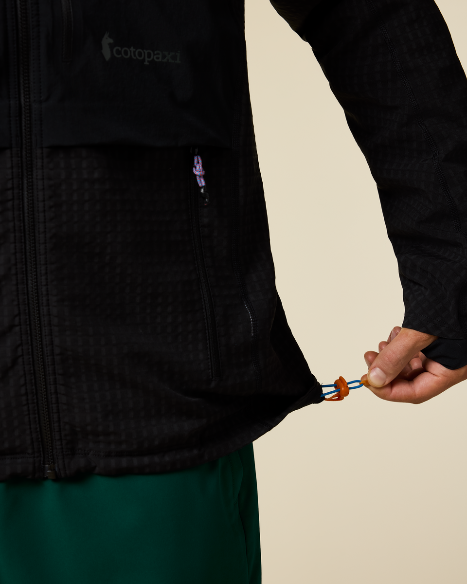 Yermo Hooded Jacket - Men's, Cotopaxi Black, Model Kellan