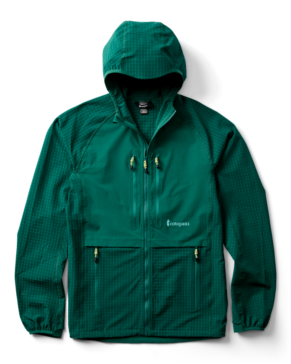 Yermo Hooded Jacket - Men's, Kale