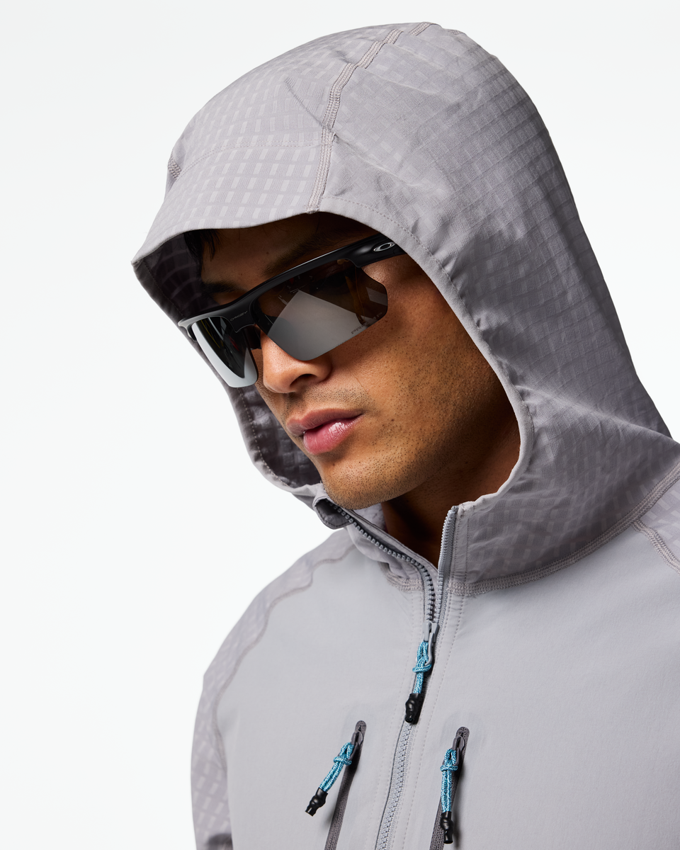 Yermo Hooded Jacket - Men's, Smoke, Model Christian