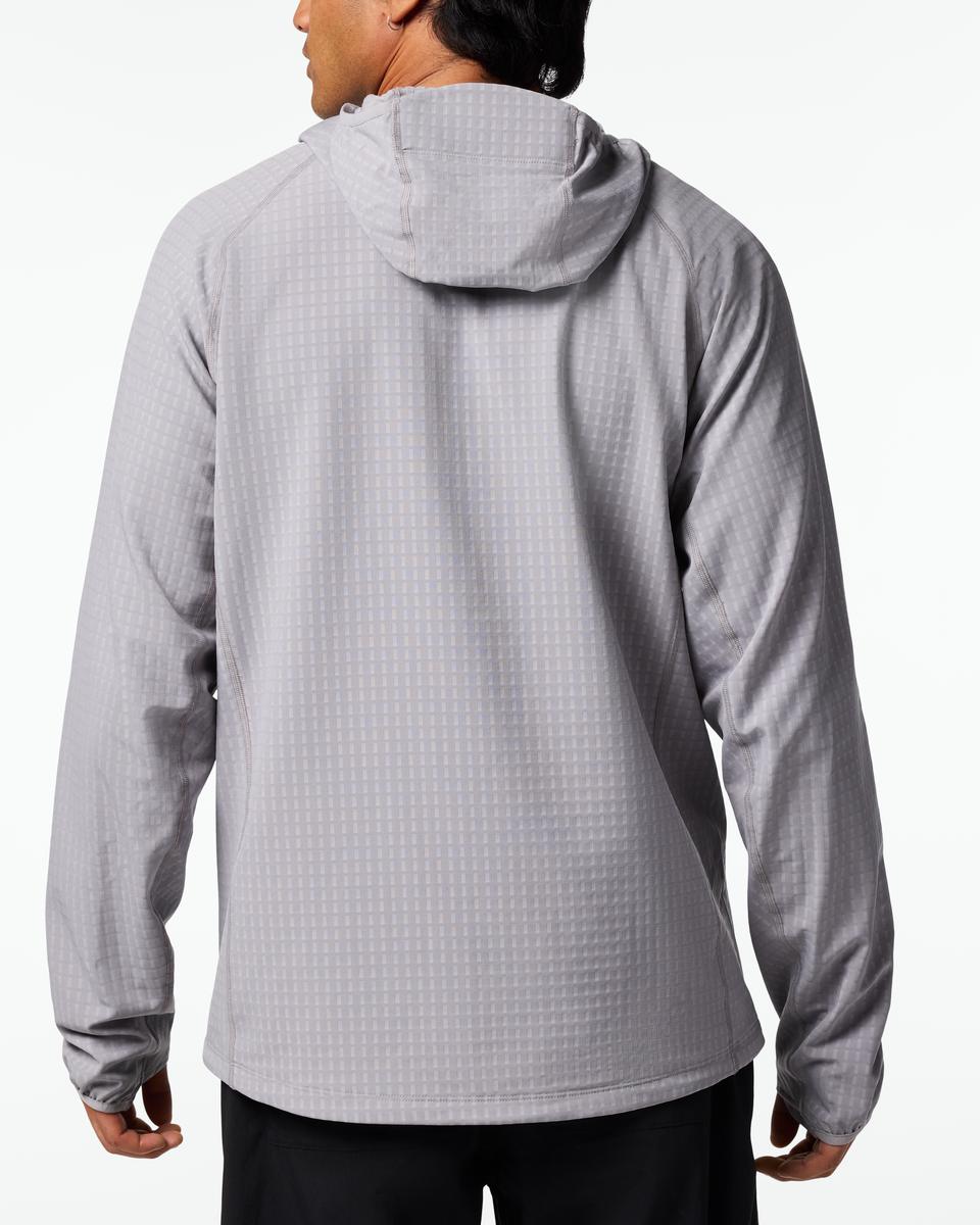 Yermo Hooded Jacket - Men's, Smoke, Model Christian