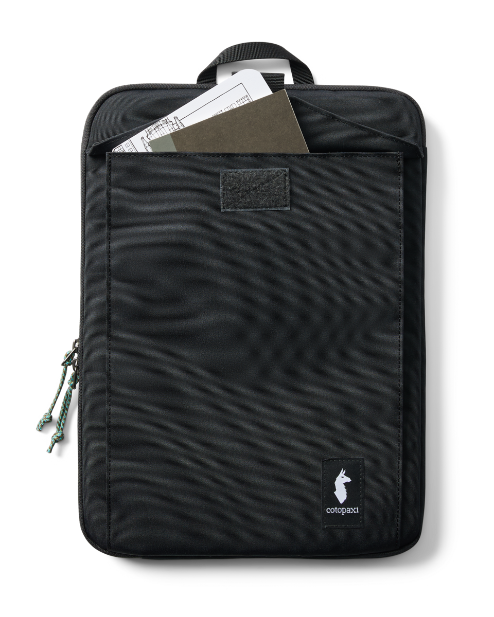 16 Inch Laptop Sleeve - Cada Día, Cotopaxi Black