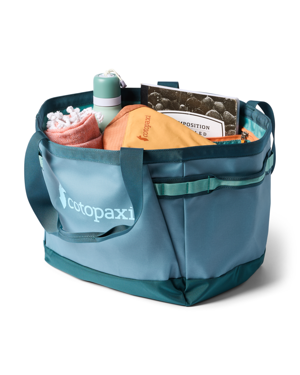 Allpa 30L Gear Hauler Tote, Blue Spruce/Abyss
