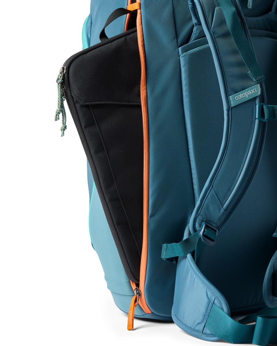 Allpa 50L Adventure Travel Pack, Blue Spruce/Abyss