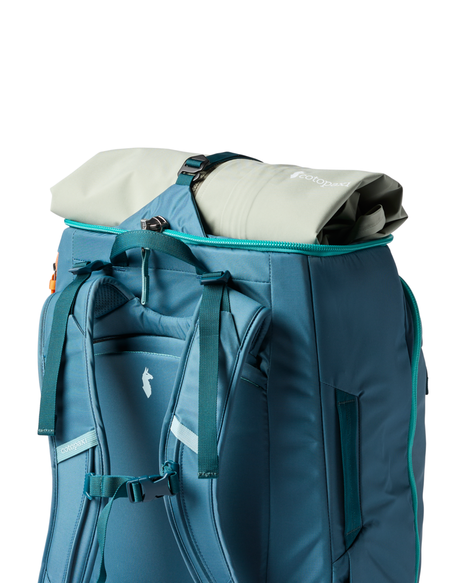 Allpa 50L Adventure Travel Pack, Blue Spruce/Abyss