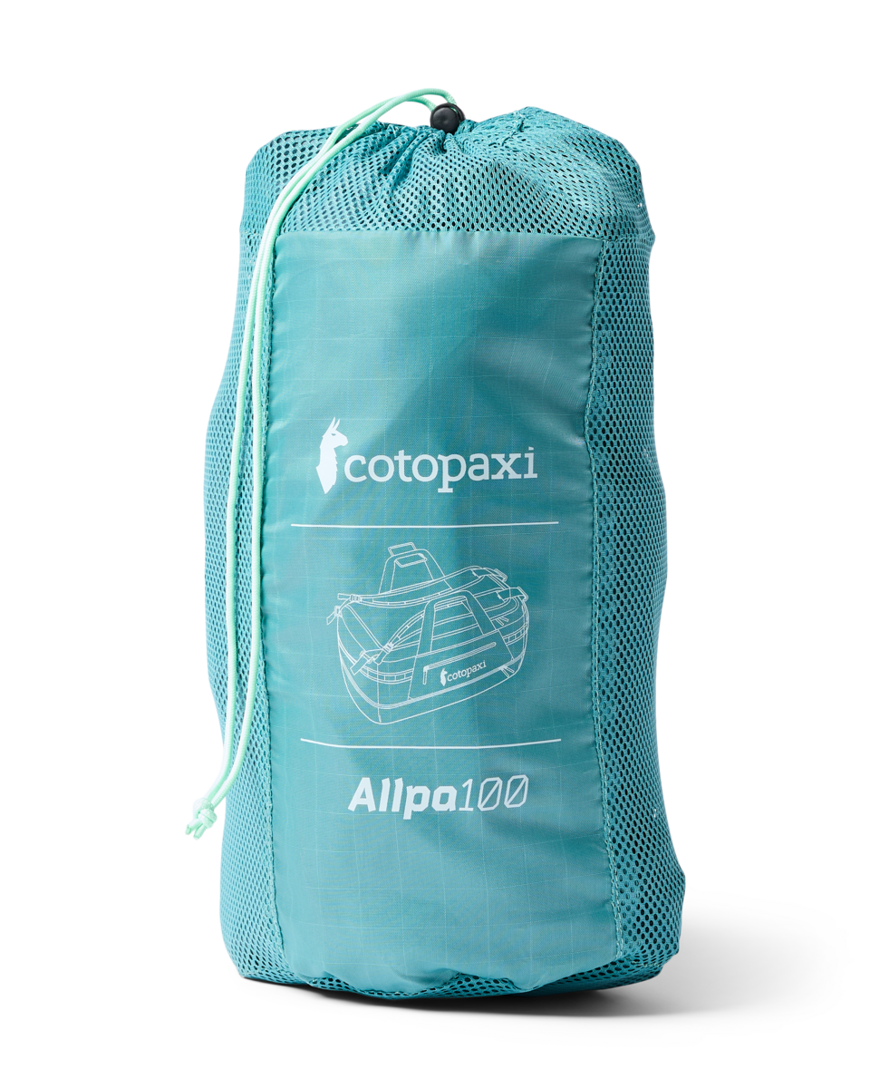 Allpa Getaway 100L Duffel, Blue Spruce/Abyss