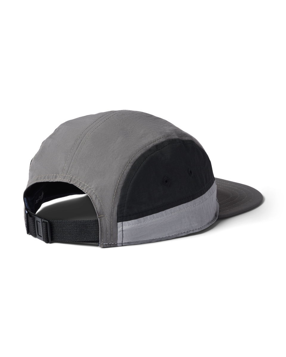 Cotopaxi Tech 5-Panel Hat, Black/Cinder