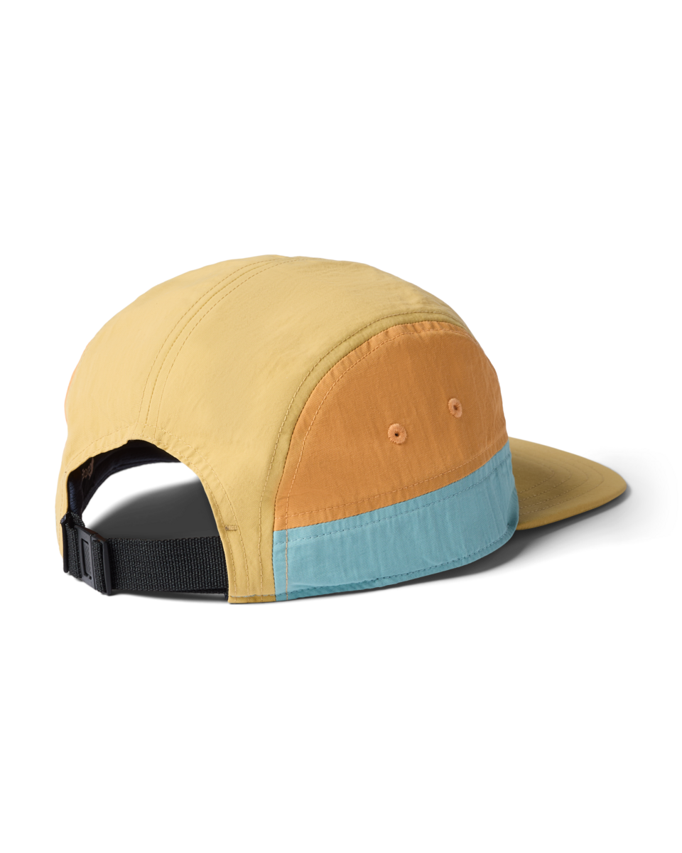 Cotopaxi Tech 5-Panel Hat, Honeydew/Husk