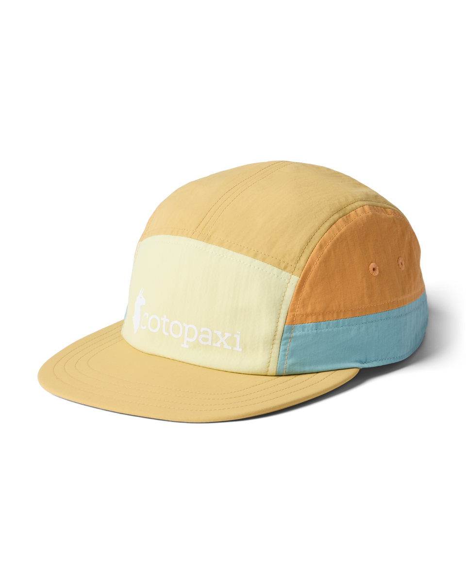 Cotopaxi Tech 5-Panel Hat, Honeydew/Husk