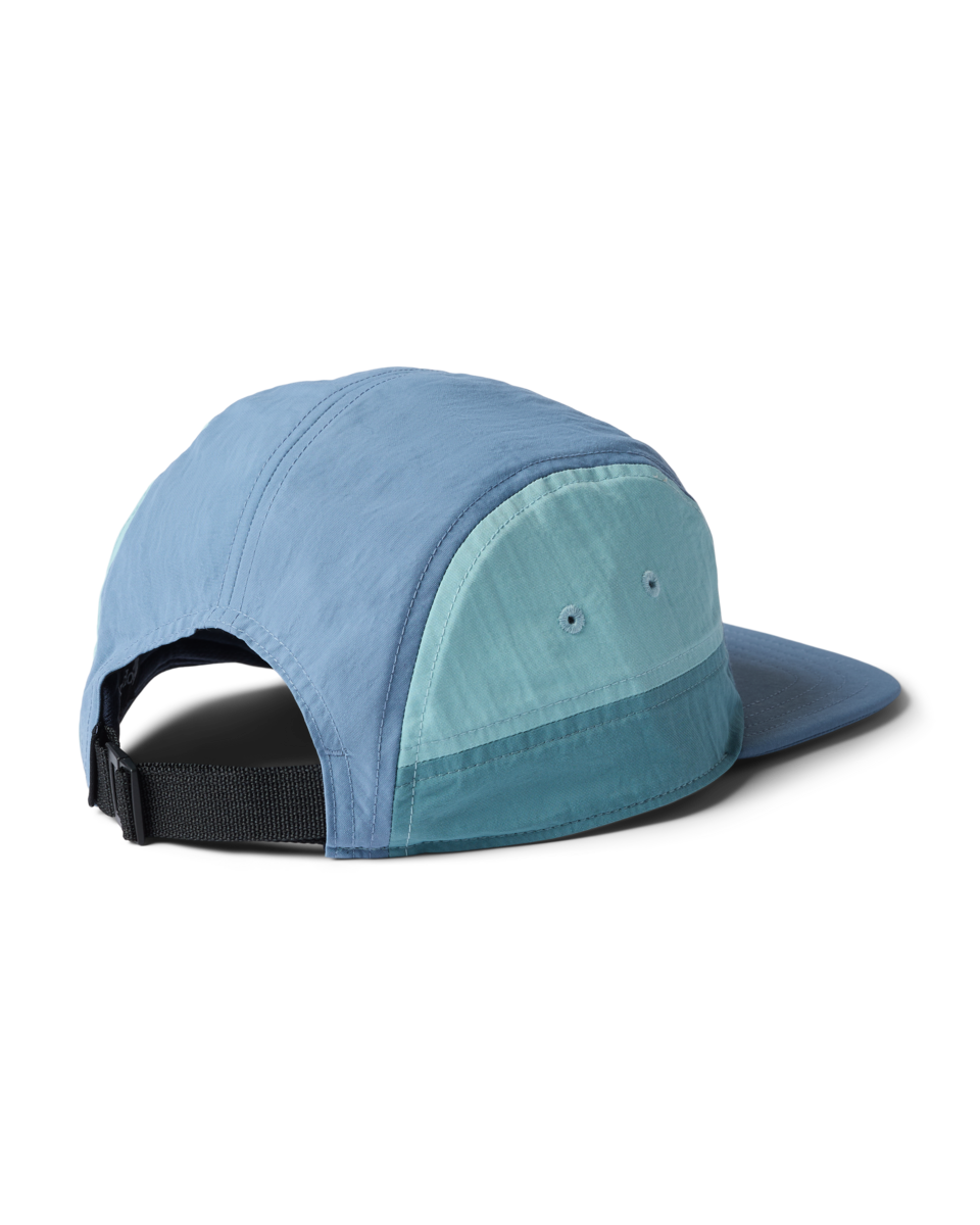 Cotopaxi Tech 5-Panel Hat, Steel Blue