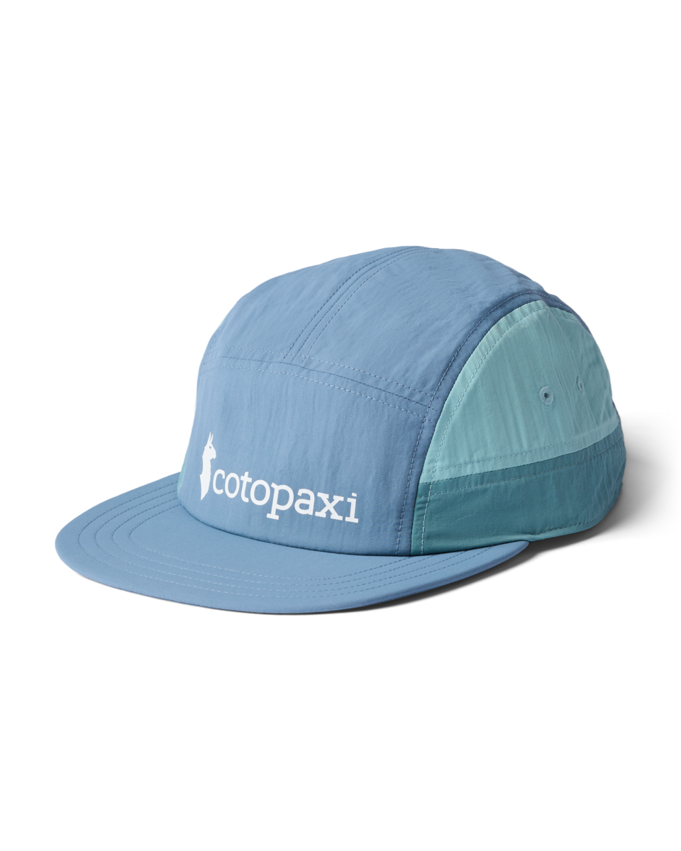 Cotopaxi Tech 5-Panel Hat, Steel Blue