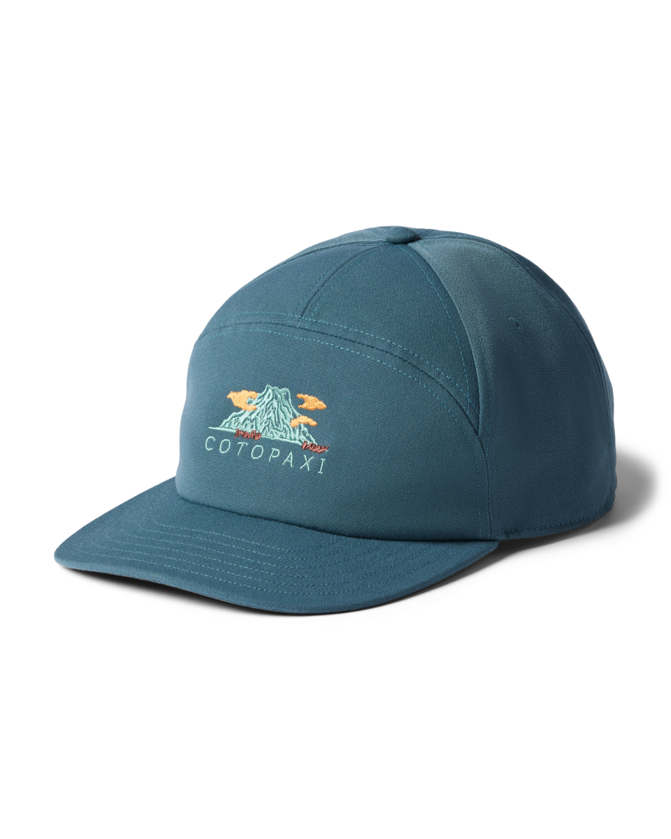 Cotopaxi Volcano 7-Panel Hat, Ocean