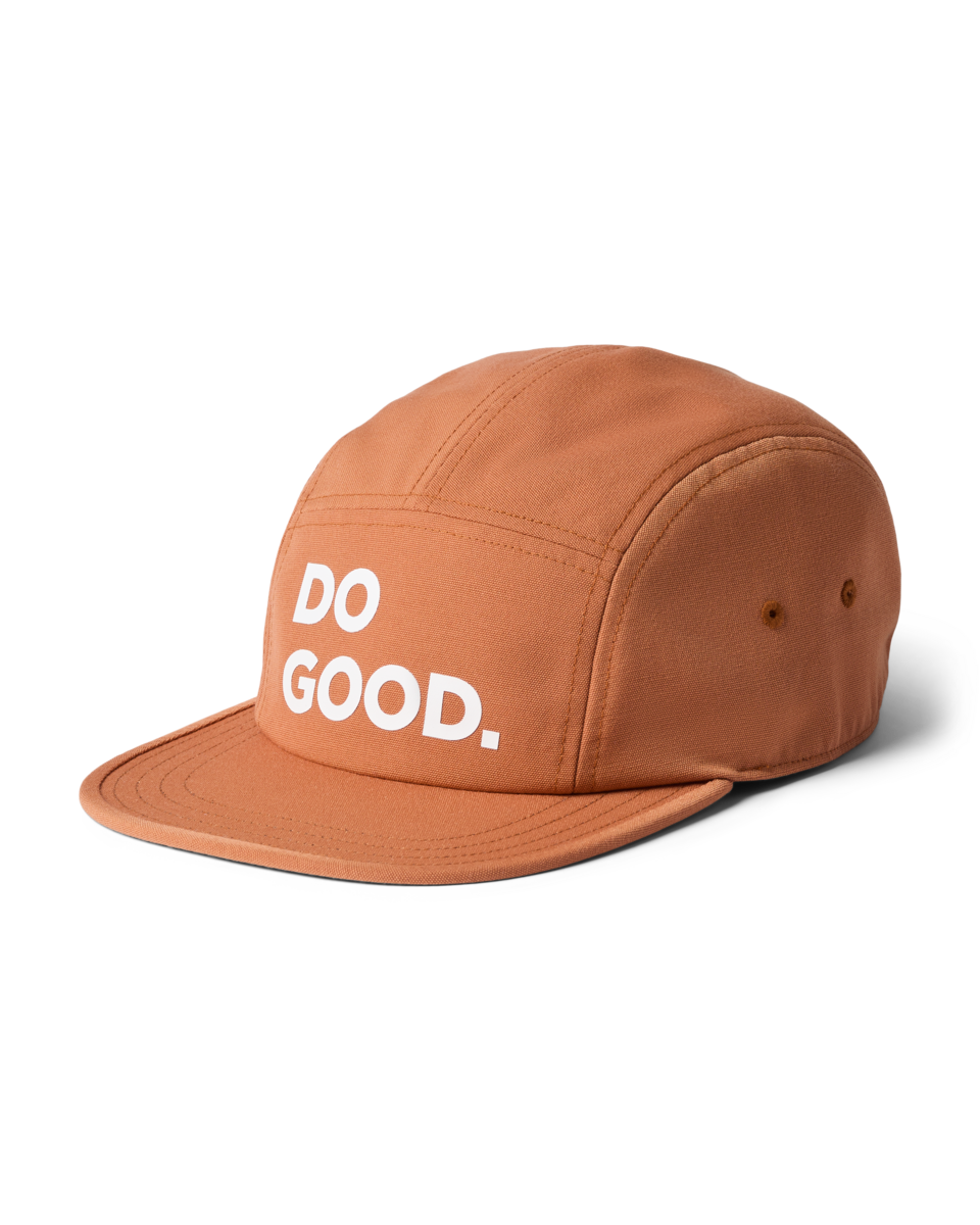 Do Good 5-Panel Hat, Whiskey