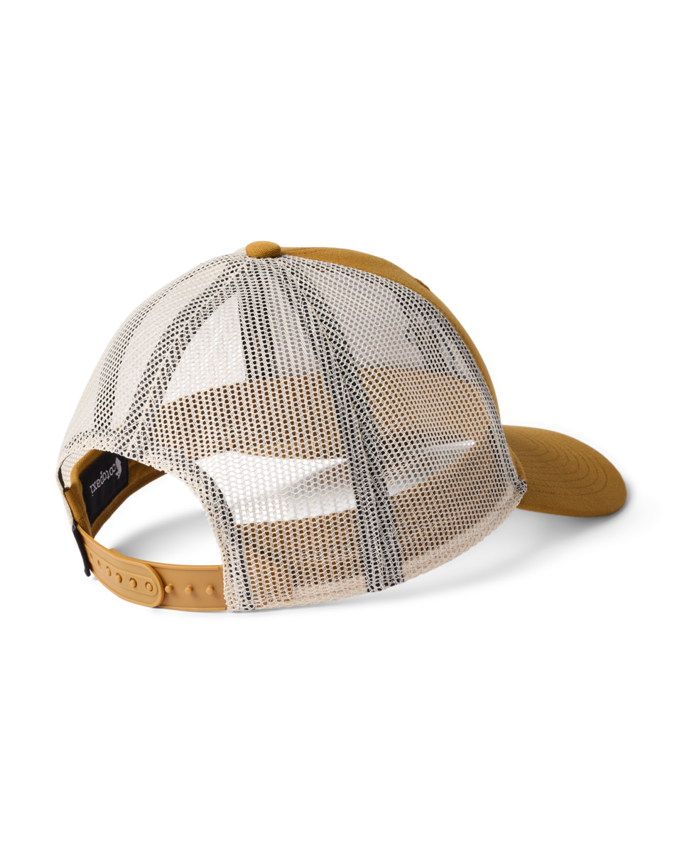 Llama Trucker Hat, Bronze, Detail