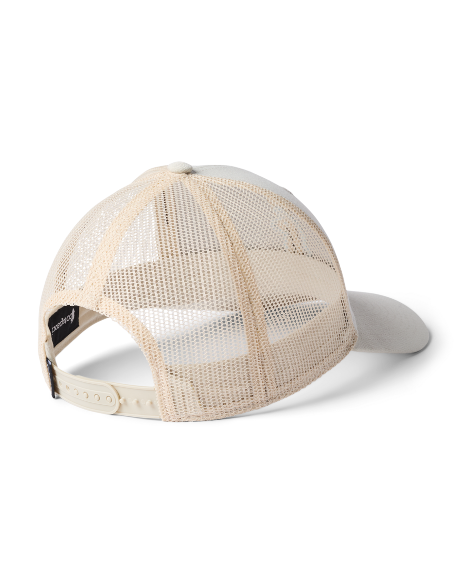 Llama Trucker Hat, Mineral, Detail