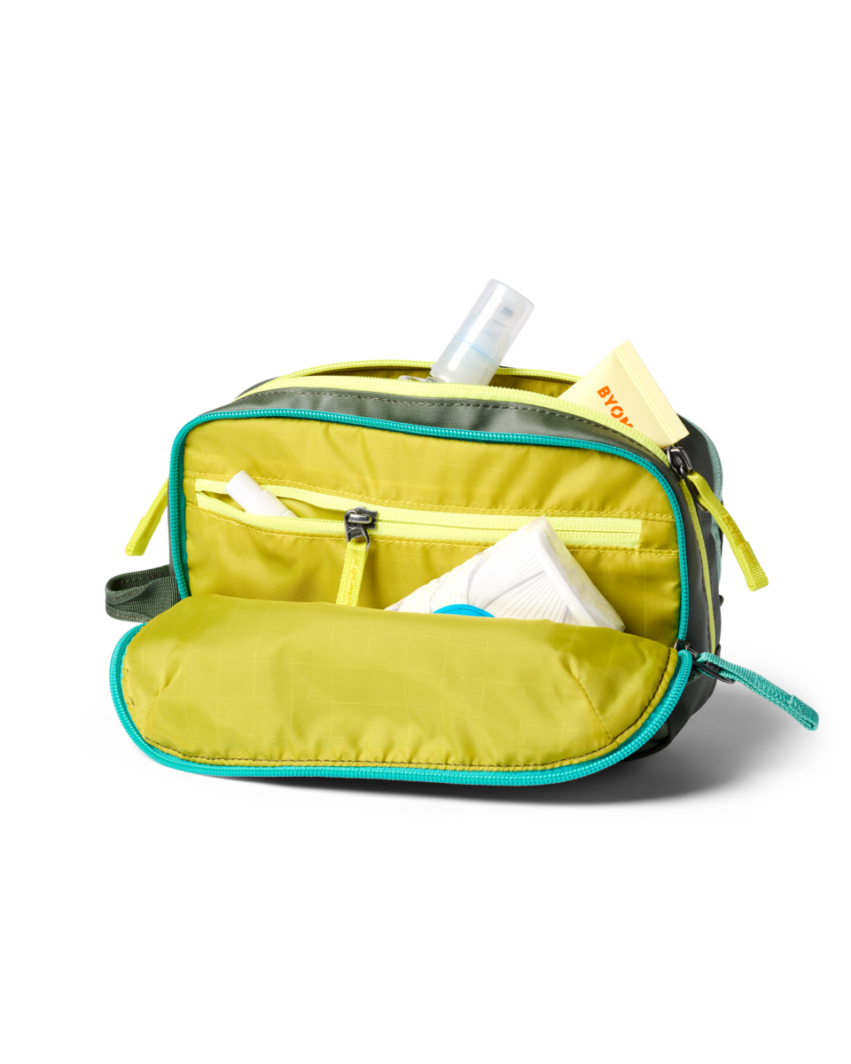 Nido Accessory Bag - Cada Día, Spruce, Detail