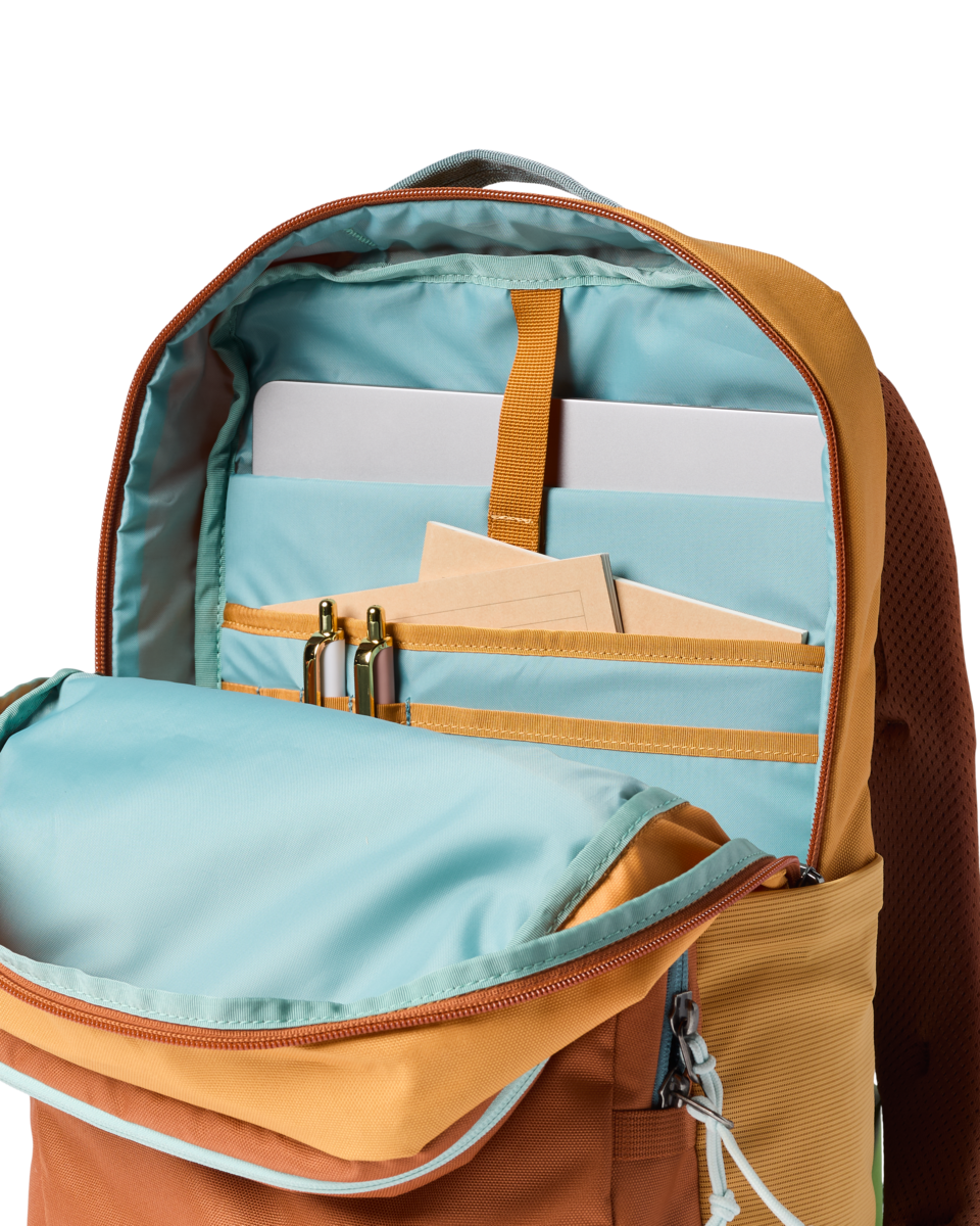 Tasra 16L Backpack, Whiskey/Honeycomb