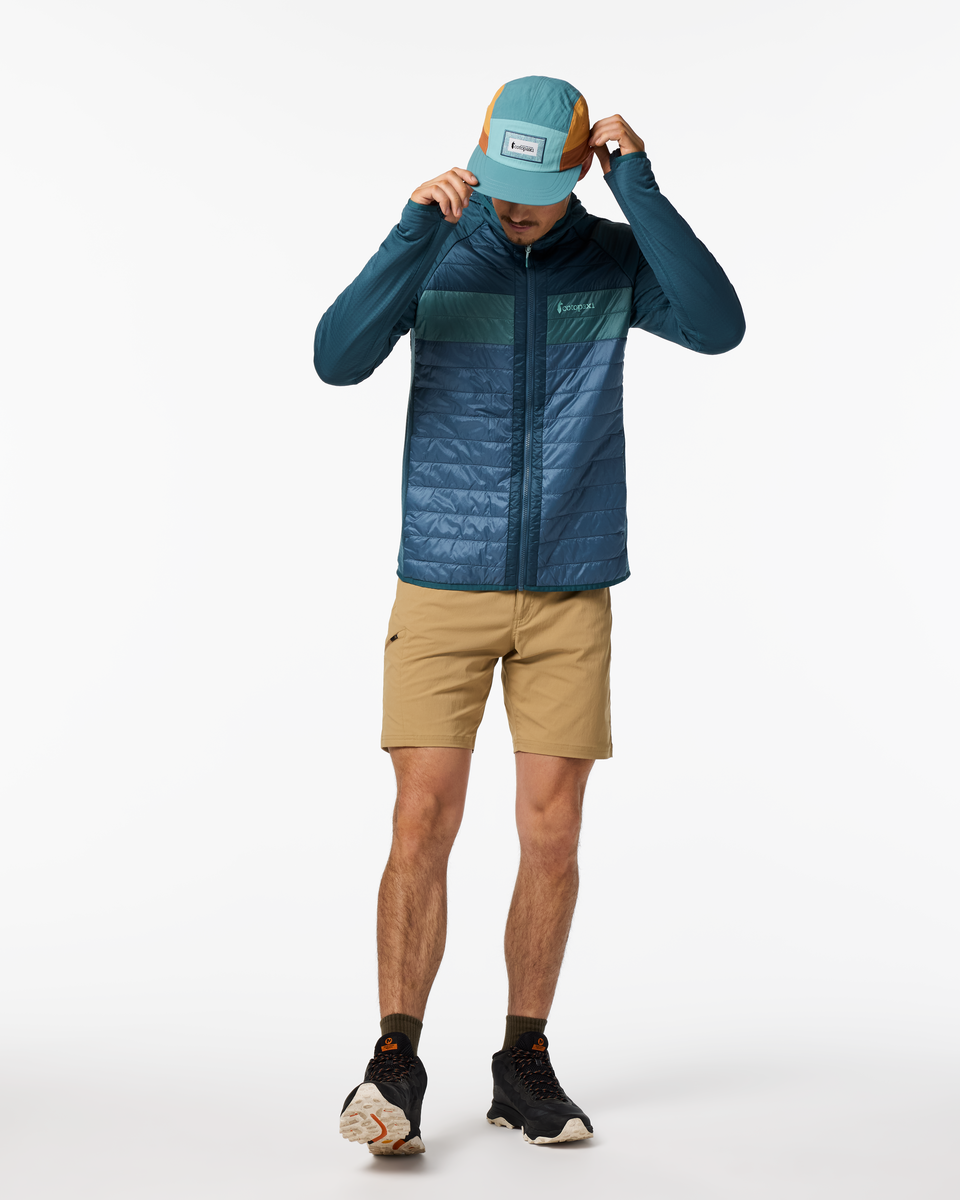 Zen Garden Tech 5-Panel Hat, Tide Pool/Everglade