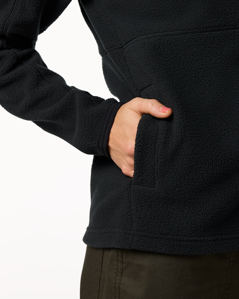 Abrazo Fleece Full-Zip Jacket - Women's, Cotopaxi Black, Model Lola