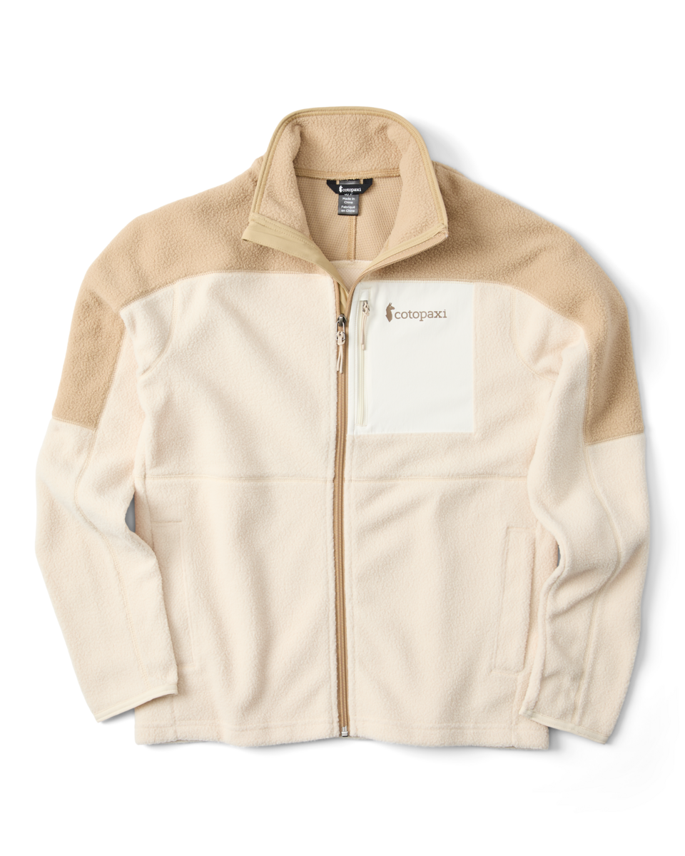 Abrazo Fleece Full-Zip Jacket - Women's, Khaki/Cream