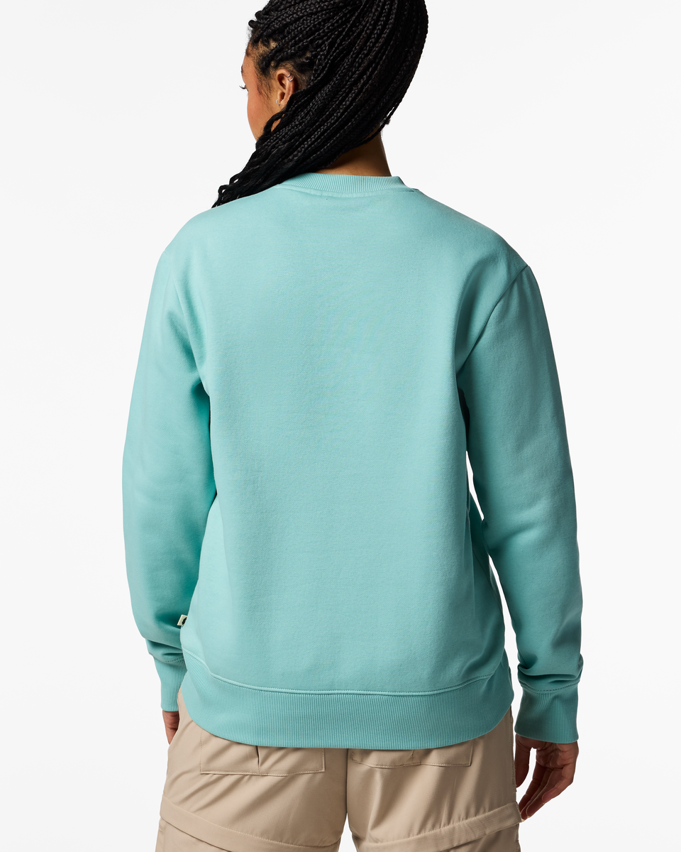 Adventure Gear Crew Sweatshirt - Women's, Tide Pool, Model Kalu