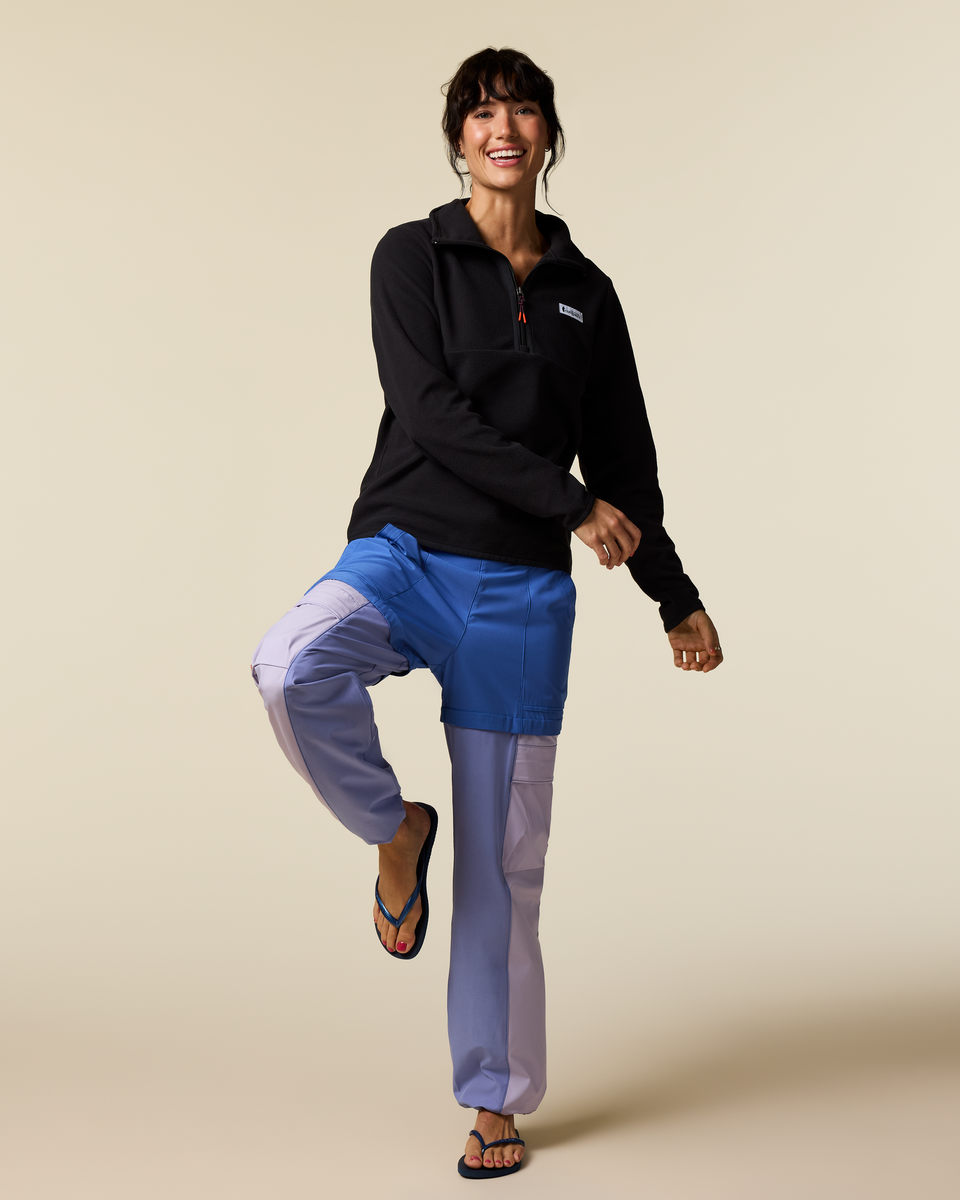 Amado Fleece Pullover - Women's, Cotopaxi Black, Model Lola