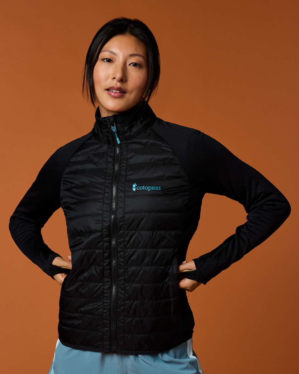 Capa Hybrid Insulated Jacket - Women's, Cotopaxi Black, Model Tiff