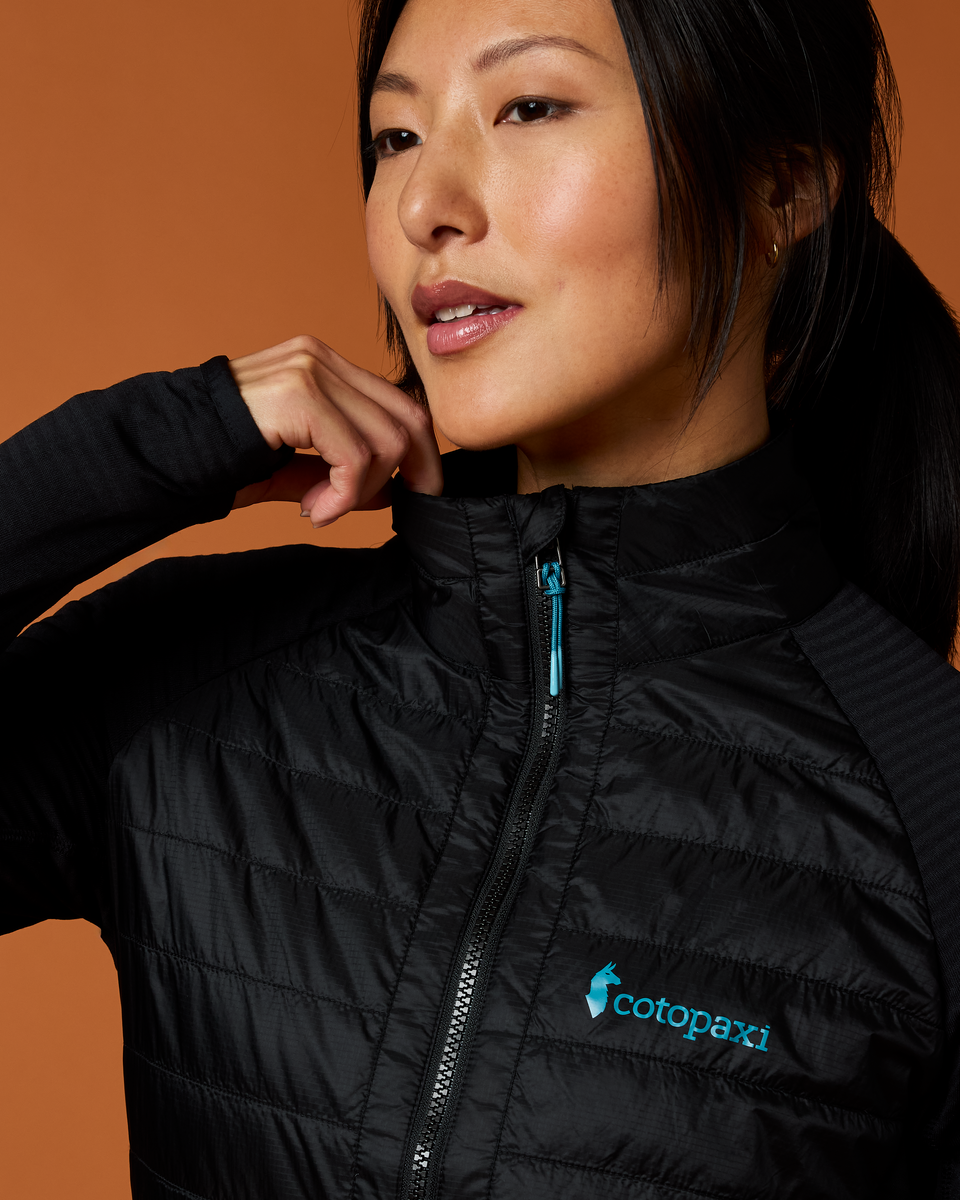 Capa Hybrid Insulated Jacket - Women's, Cotopaxi Black, Model Tiff
