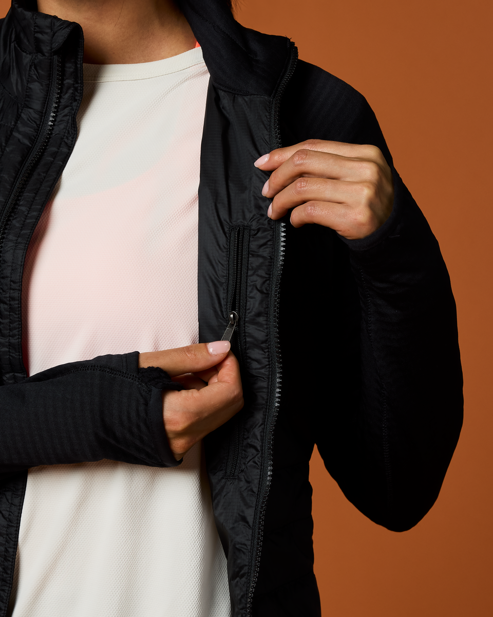 Capa Hybrid Insulated Jacket - Women's, Cotopaxi Black, Model Tiff