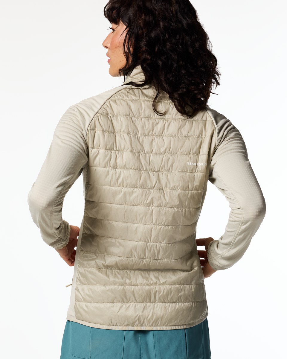 Capa Hybrid Insulated Jacket - Women's, Mineral, Model Lola