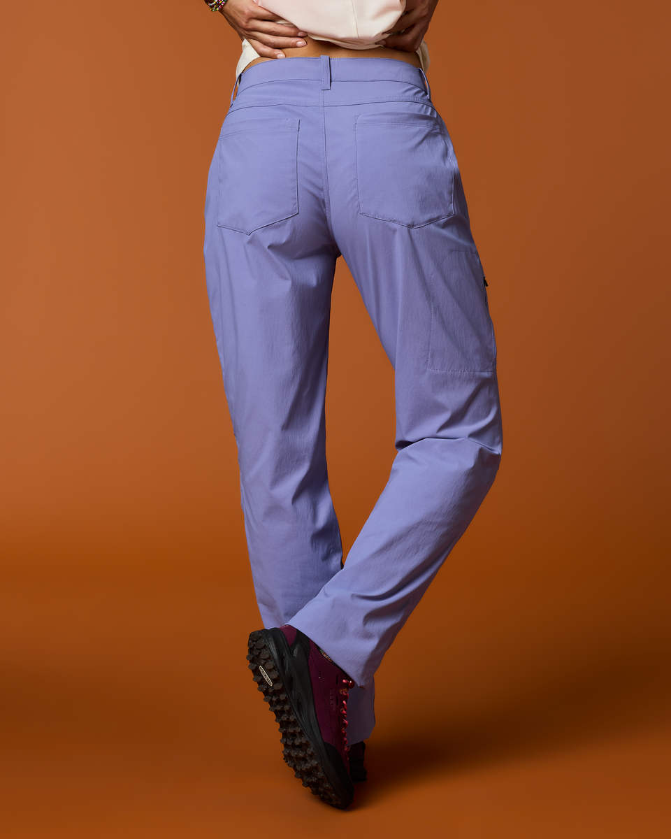 Coraje Tech Pant - Women's, Aster, Model Tiff