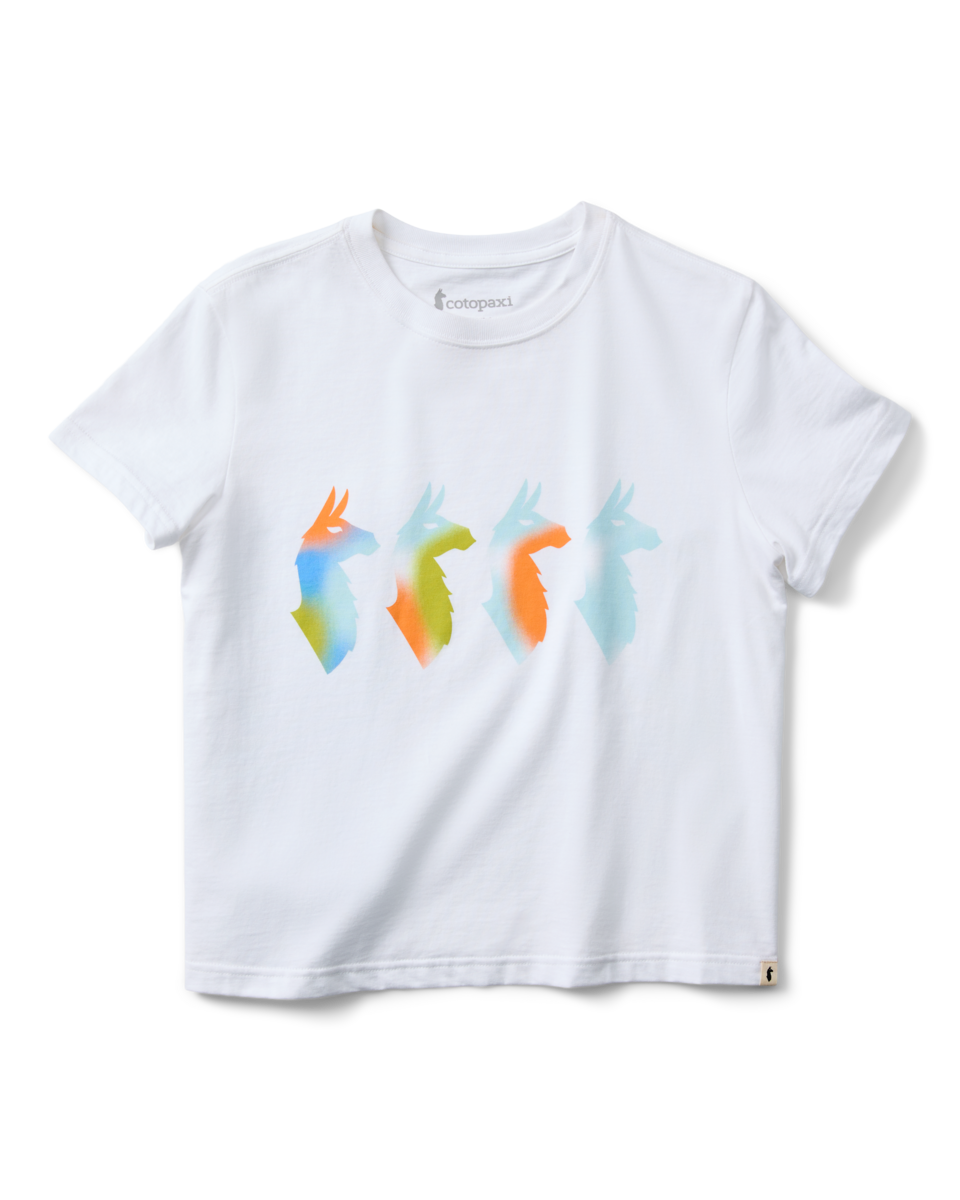 Cuatro Bitmap T-Shirt - Women's, White, Detail