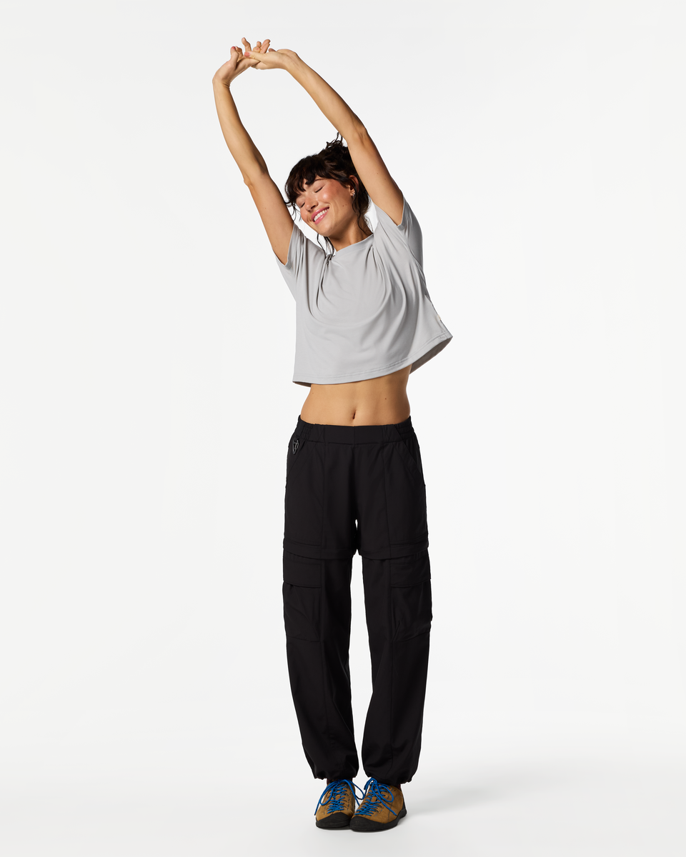 Empaca Boxy T-Shirt - Women's, Vapor, Model Lola