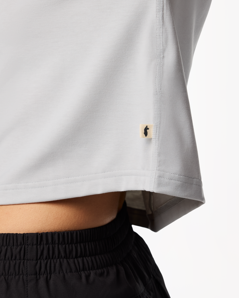 Empaca Boxy T-Shirt - Women's, Vapor, Model Lola