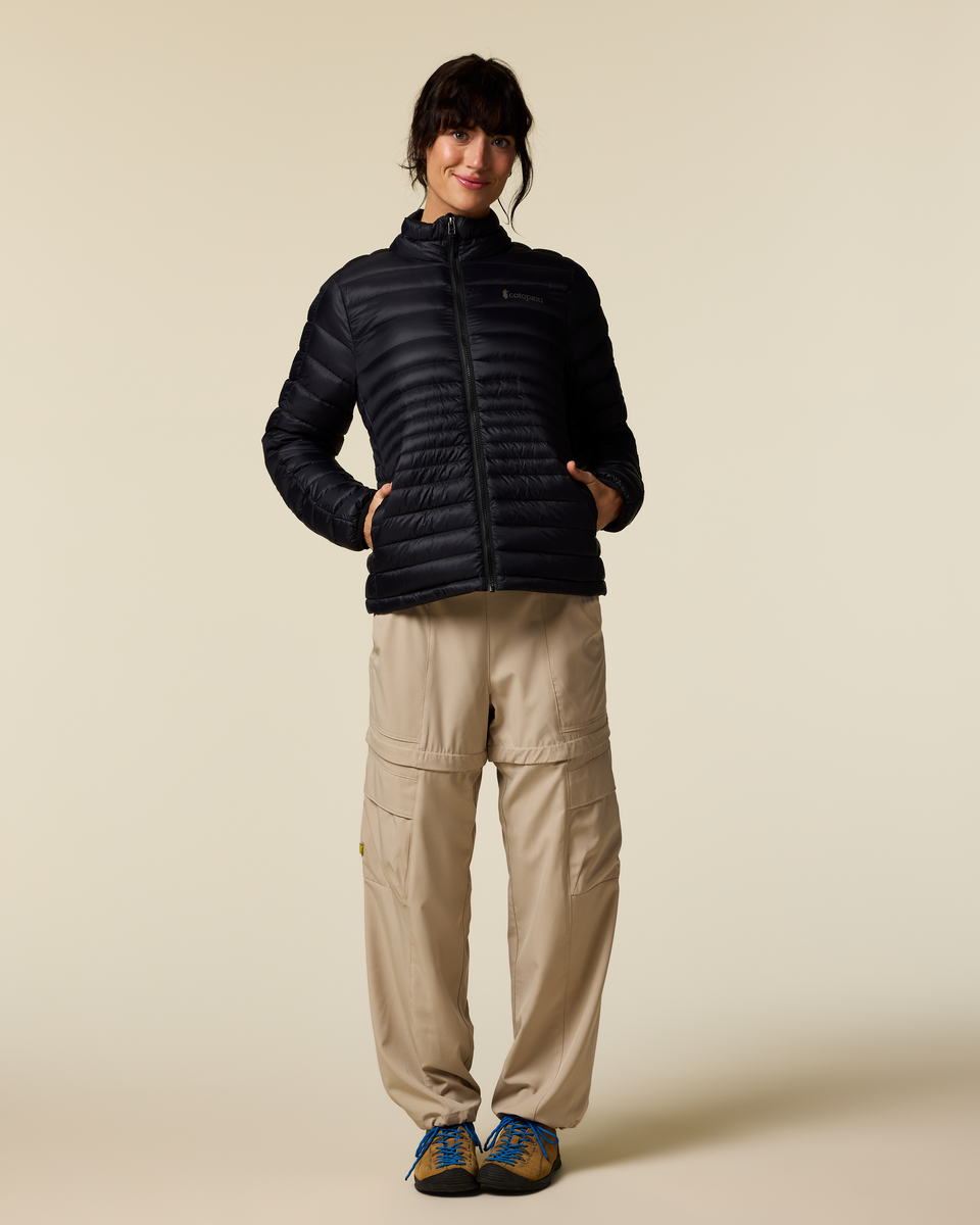 Fuego Down Jacket - Women's, Cotopaxi Black, Model Lola