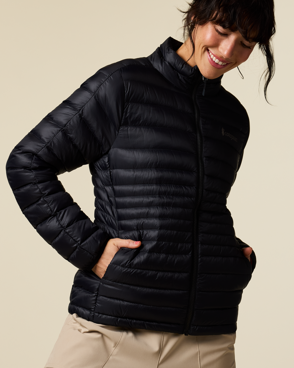 Fuego Down Jacket - Women's, Cotopaxi Black, Model Lola