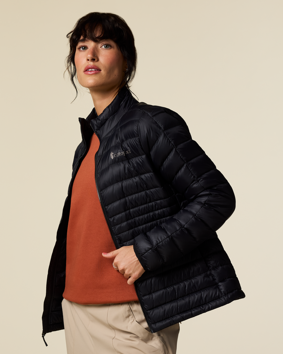 Fuego Down Jacket - Women's, Cotopaxi Black, Model Lola