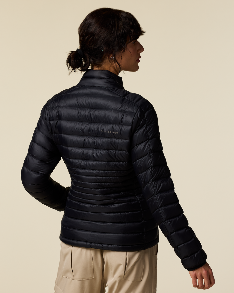Fuego Down Jacket - Women's, Cotopaxi Black, Model Lola